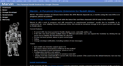 Desktop Screenshot of marvin.cat-v.org