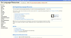 Desktop Screenshot of go-lang.cat-v.org
